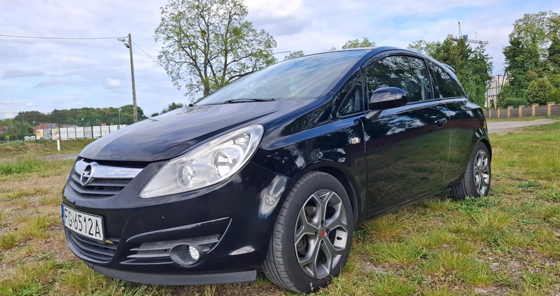 Opel Corsa cena 12900 przebieg: 258660, rok produkcji 2008 z Jeziorany małe 191